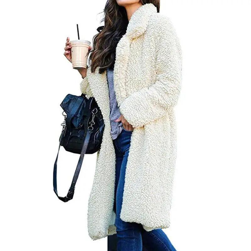 Luxurious Fleece Jacket for Women - Cozy Casual Outerwear