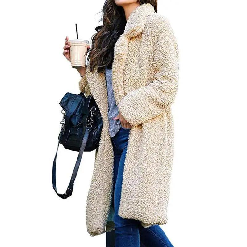 Luxurious Fleece Jacket for Women - Cozy Casual Outerwear