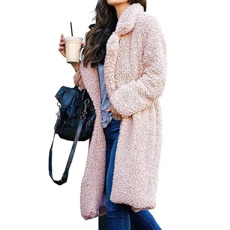 Luxurious Fleece Jacket for Women - Cozy Casual Outerwear