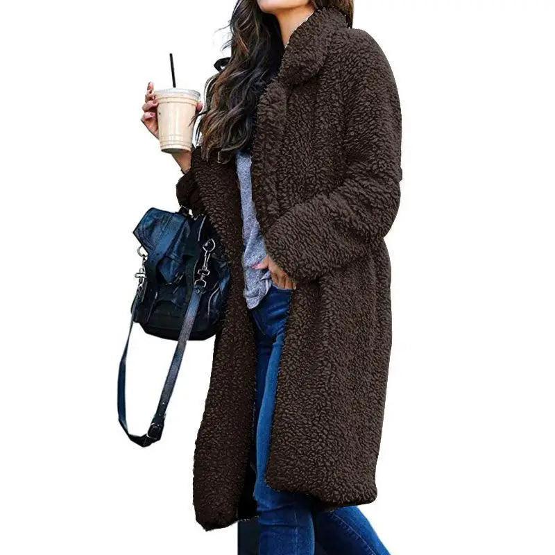 Luxurious Fleece Jacket for Women - Cozy Casual Outerwear