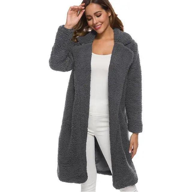 Luxurious Fleece Jacket for Women - Cozy Casual Outerwear