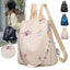 Mochila de Mujer Bordada con Estilo - Impermeable y Antirrobo