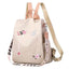 Mochila de Mujer Bordada con Estilo - Impermeable y Antirrobo