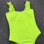Elegant Black One-Piece Swimsuit with Ruffles