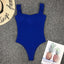 Elegant Black One-Piece Swimsuit with Ruffles