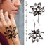Luxury Black Forest Tiger Wolf Temporary Tattoo Sticker