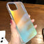 Funda de teléfono colorida de lujo a prueba de golpes para iPhone