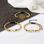 Luxury Adjustable Copper Beads Pendant Bracelet Set for Couples