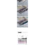 Ensemble de Pinceaux de Maquillage en Cristal de Luxe - 10 Pièces