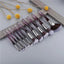 Ensemble de Pinceaux de Maquillage en Cristal de Luxe - 10 Pièces