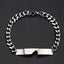 Luxury Heart-Shaped Couple Bracelet - Adjustable Stainless Steel