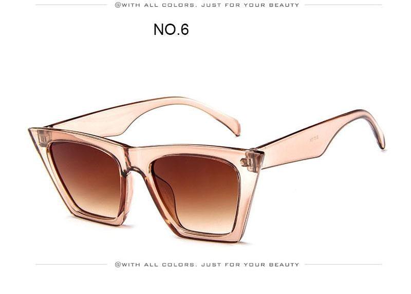 Chic Square Sunglasses for Women - Retro Stylish Eyewear - Korvel