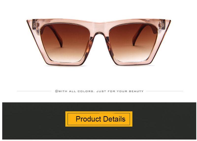 Chic Square Sunglasses for Women - Retro Stylish Eyewear - Korvel