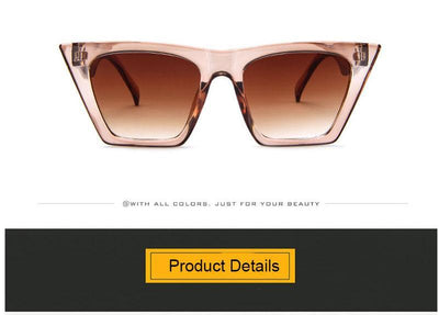 Chic Square Sunglasses for Women - Retro Stylish Eyewear - Korvel