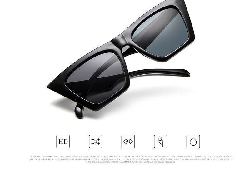 Chic Square Sunglasses for Women - Retro Stylish Eyewear - Korvel