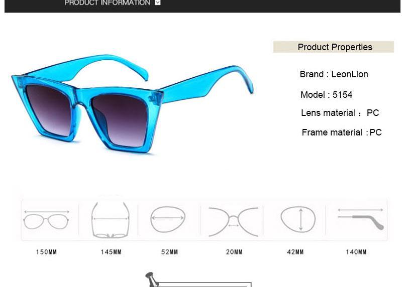 Chic Square Sunglasses for Women - Retro Stylish Eyewear - Korvel