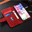 Housse de portefeuille en cuir premium pour iPhone 11/12/13