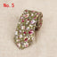 Luxury Handmade Cotton Neckties with Floral Designs