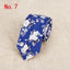 Luxury Handmade Cotton Neckties with Floral Designs