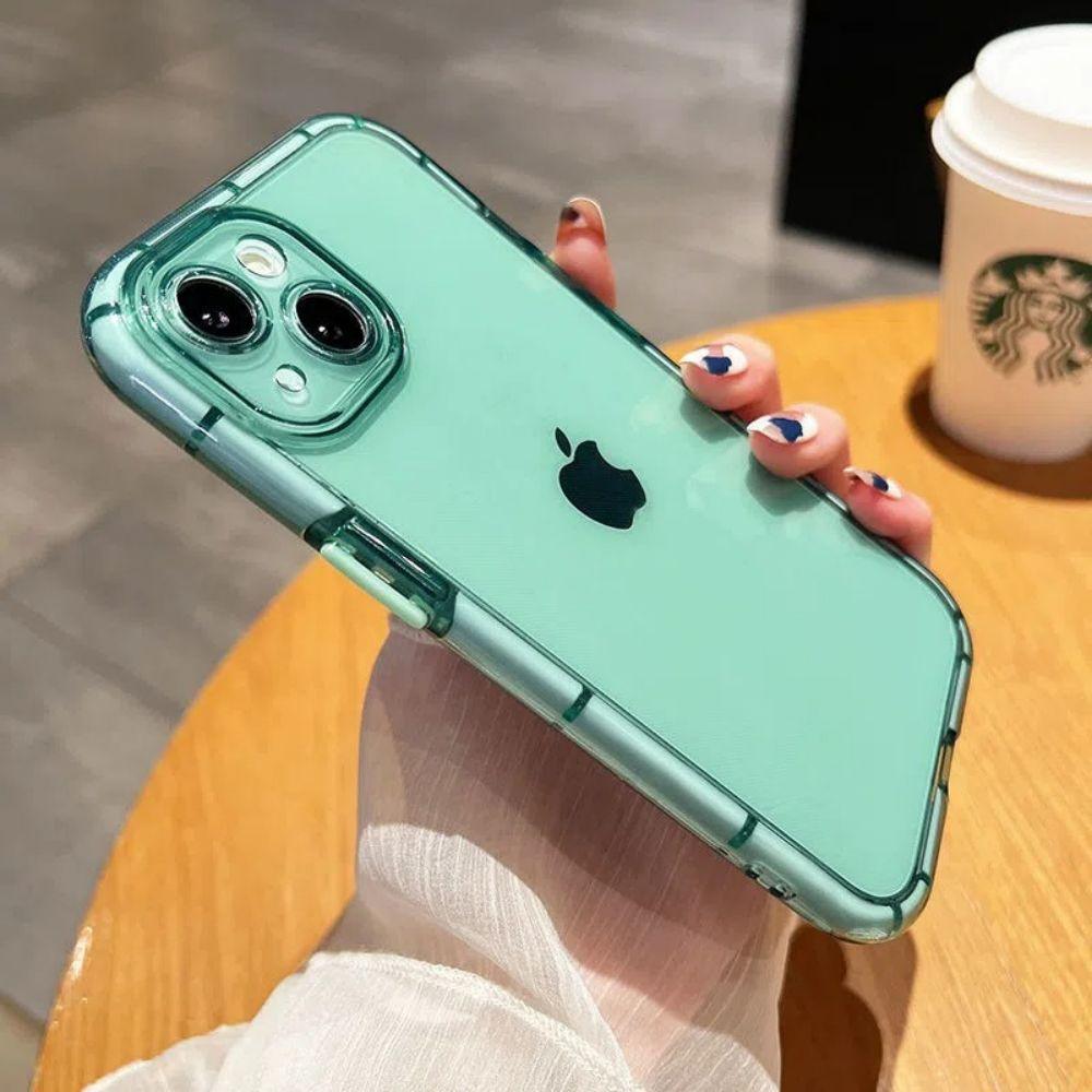 Coque de téléphone fluorescente de luxe pour iPhone 13/14 Pro Max