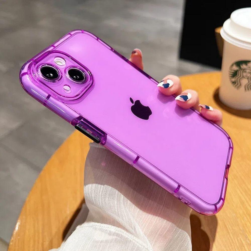 Coque de téléphone fluorescente de luxe pour iPhone 13/14 Pro Max