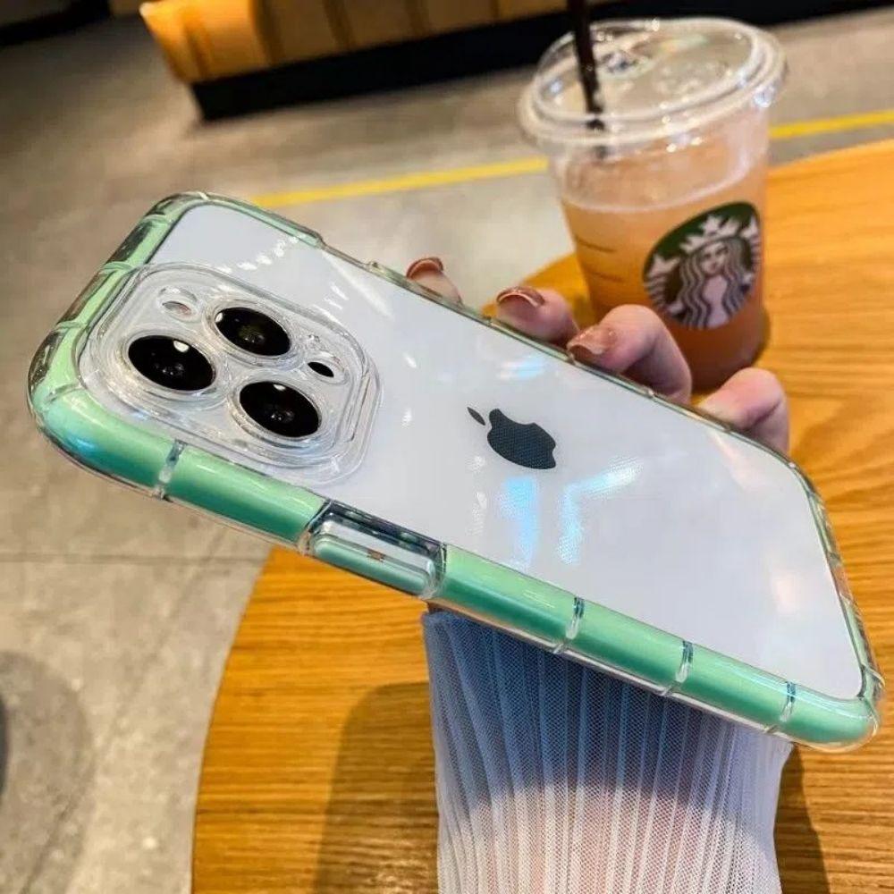 Coque de téléphone fluorescente de luxe pour iPhone 13/14 Pro Max