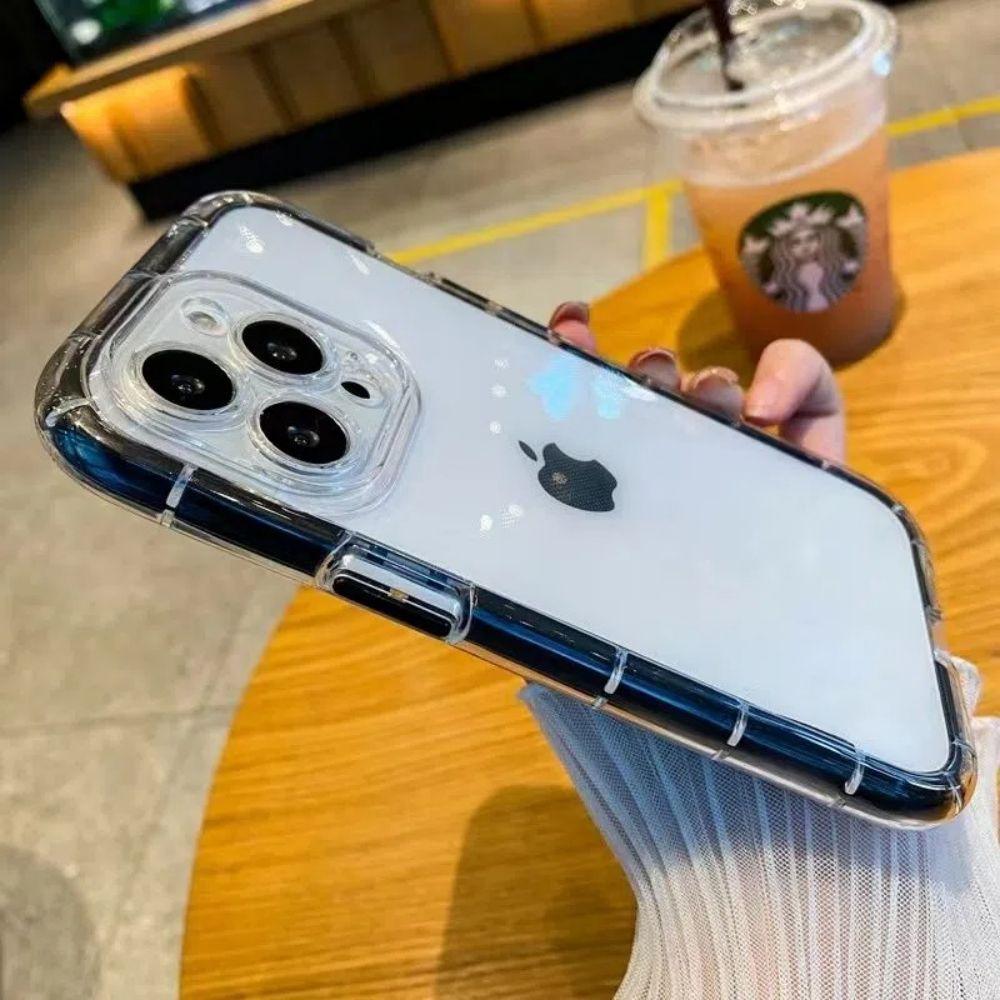 Coque de téléphone fluorescente de luxe pour iPhone 13/14 Pro Max