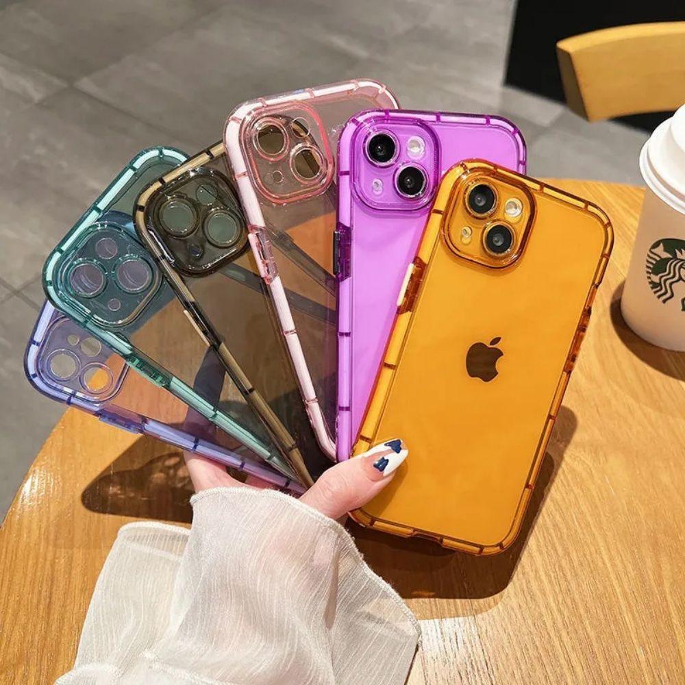 Coque de téléphone fluorescente de luxe pour iPhone 13/14 Pro Max
