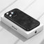 Coque Bumper en Cuir de Luxe pour iPhone 14/13/12/11 Pro Max