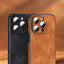 Coque Bumper en Cuir de Luxe pour iPhone 14/13/12/11 Pro Max