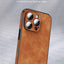 Coque Bumper en Cuir de Luxe pour iPhone 14/13/12/11 Pro Max