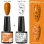 Esmalte de Uñas en Gel Elegante - Diseño Mate Brillante de Huevo