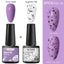 Esmalte de Uñas en Gel Elegante - Diseño Mate Brillante de Huevo