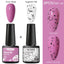 Esmalte de Uñas en Gel Elegante - Diseño Mate Brillante de Huevo