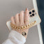 Luxury Gold Metal Coin Bracelet Case for iPhone