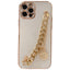 Luxury Gold Metal Coin Bracelet Case for iPhone