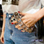 Glamorous Gold-Plated Electroplated Bracelet Case for iPhone - Dazzling Rhinestone Protection - Korvel