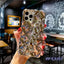 Glamorous Gold-Plated Electroplated Bracelet Case for iPhone - Dazzling Rhinestone Protection - Korvel
