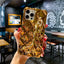 Glamorous Gold-Plated Electroplated Bracelet Case for iPhone - Dazzling Rhinestone Protection - Korvel