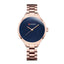 Reloj de Acero Inoxidable de Oro de Lujo para Mujer