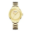 Reloj de Acero Inoxidable de Oro de Lujo para Mujer