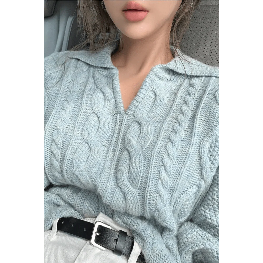 Pull Femme Retro Luxe Kitty - Pull Tricoté Élégant et Décontracté