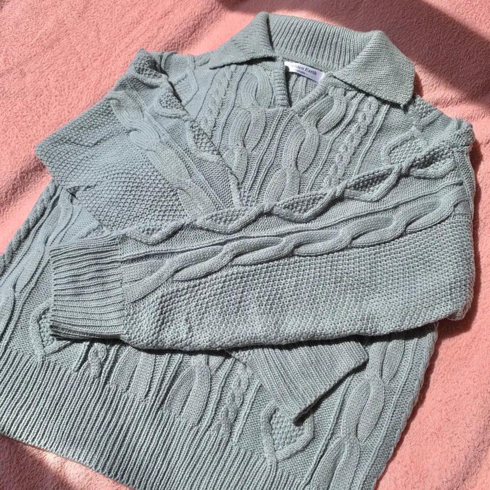 Pull Femme Retro Luxe Kitty - Pull Tricoté Élégant et Décontracté