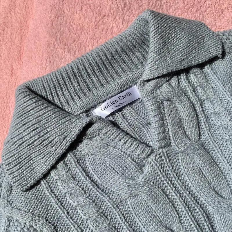 Pull Femme Retro Luxe Kitty - Pull Tricoté Élégant et Décontracté