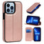 Coque en cuir premium à rabat pour iPhone 13/12/11 Pro Max