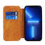 Coque en cuir premium à rabat pour iPhone 13/12/11 Pro Max