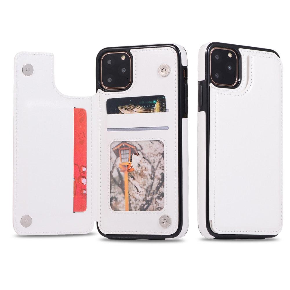 Funda de Cuero Premium para iPhone 14/13/12/11 Series