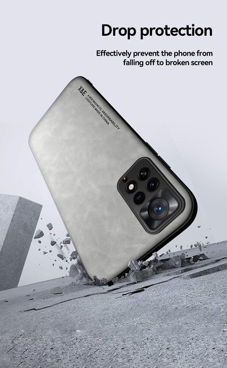 Premium Magnetic Leather Case for Xiaomi Redmi Note Series - Ultra Thin & Protective - Korvel