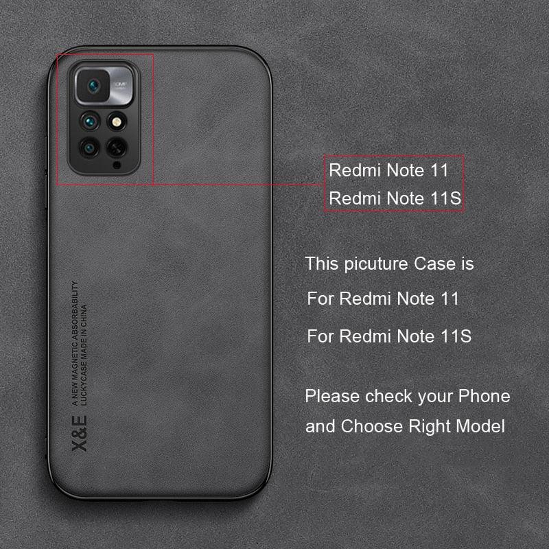 Premium Magnetic Leather Case for Xiaomi Redmi Note Series - Ultra Thin & Protective - Korvel