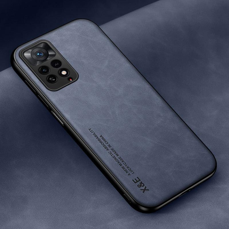 Premium Magnetic Leather Case for Xiaomi Redmi Note Series - Ultra Thin & Protective - Korvel